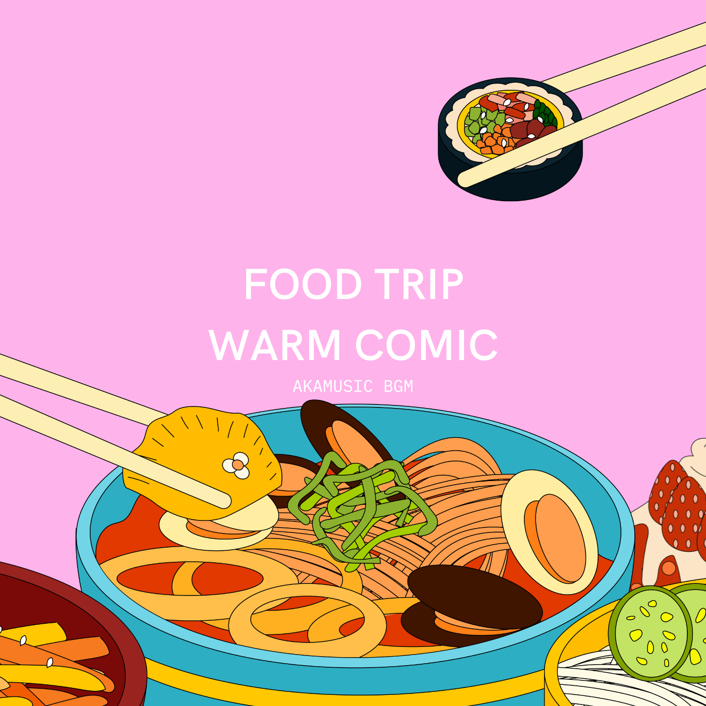 FOOD TRIP WARM COMIC cover